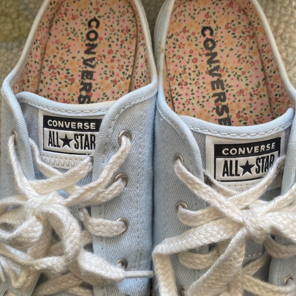 Converse I CTAS Dainty Mule Slip On Sneakers I Denim & White - Picture 12 of 16